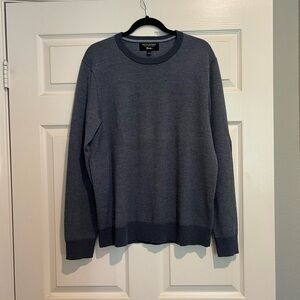 Banana Republic Men's Blue Crewneck Sweater